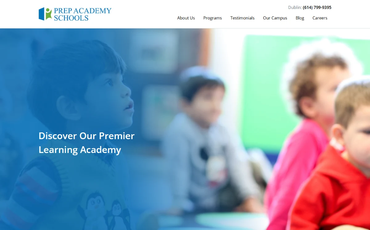 Prep Academy Schools: A premier learning academy, at first impression.
