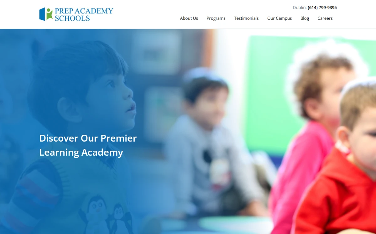 Prep Academy Schools: A premier learning academy, at first impression.