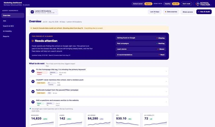 School Tracker: Overview