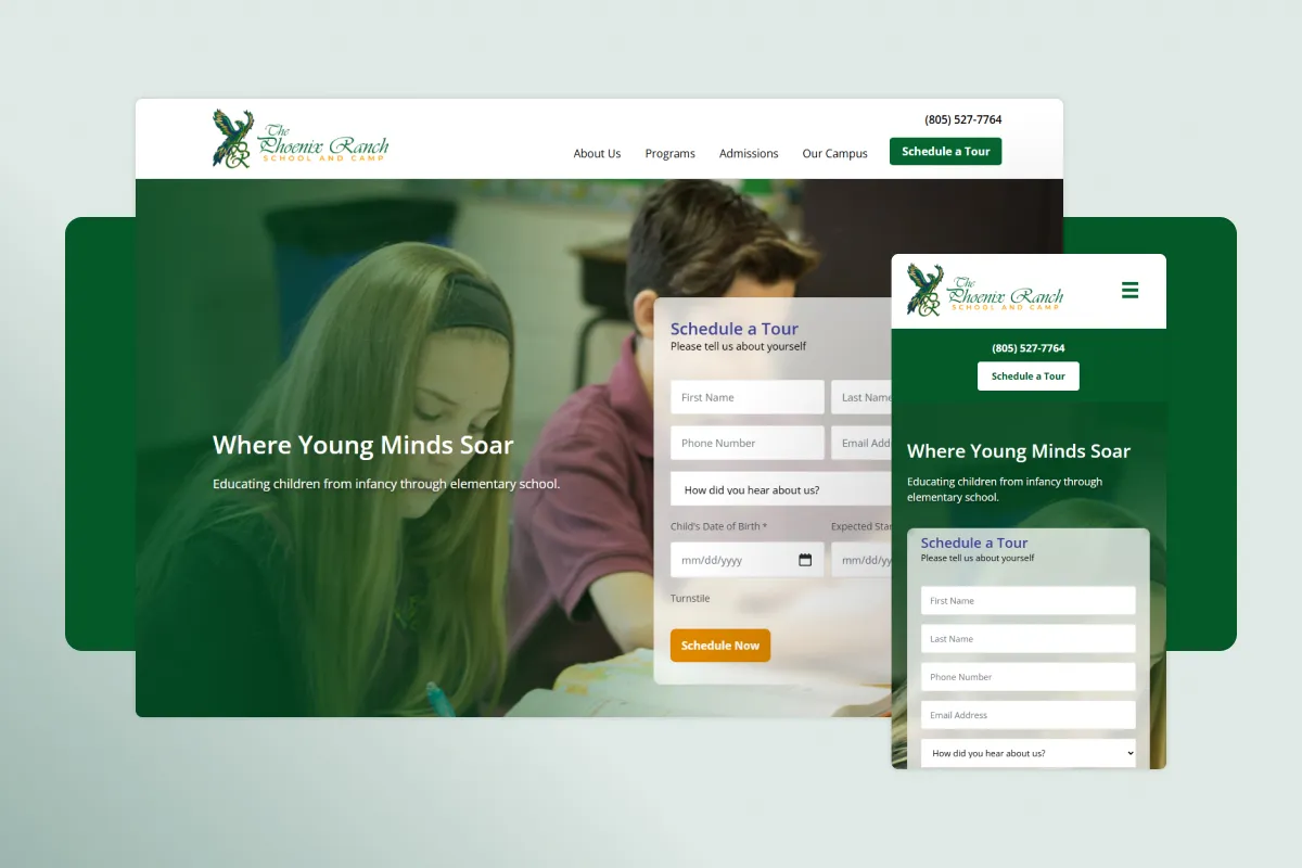 Phoenix Ranch School website